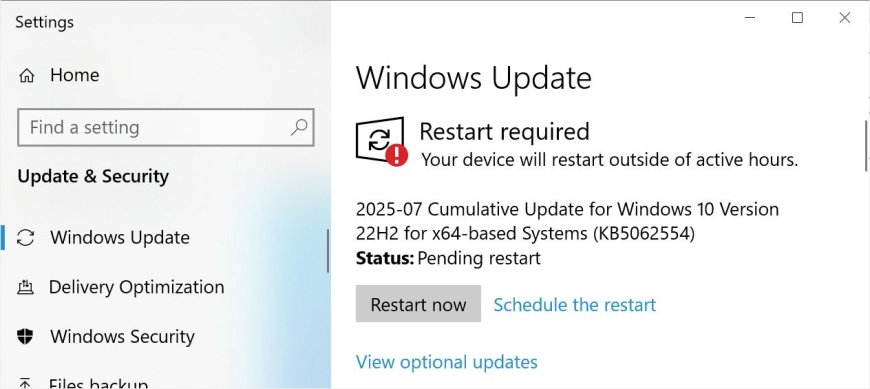 微软 Win10 22H2/21H2 推送 7 月累积更新:修复 137 个漏洞