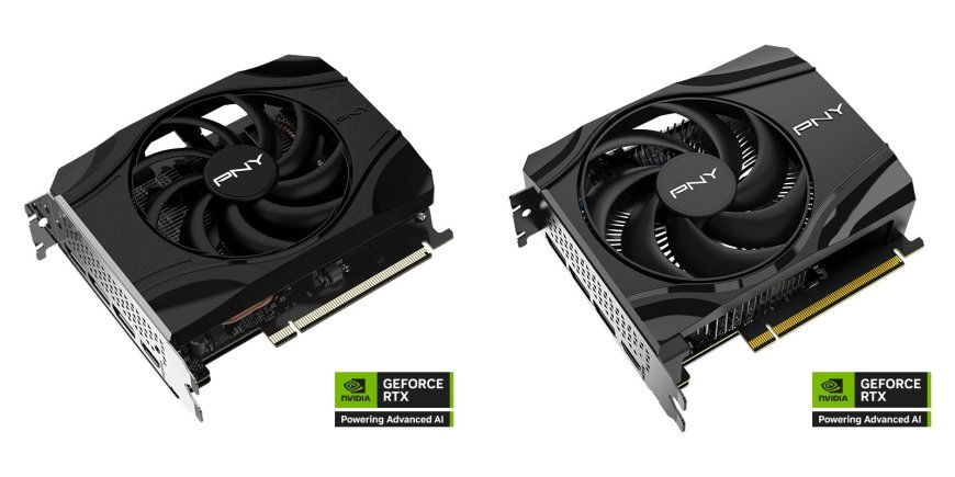 与 RTX 5060 外观有异但三维不变,PNY 推出 RTX 5050 Single Fan 显卡