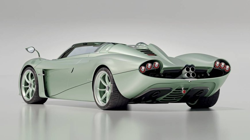 全球限 10 辆:帕加尼推 Huayra Codalunga Speedster 敞篷超跑