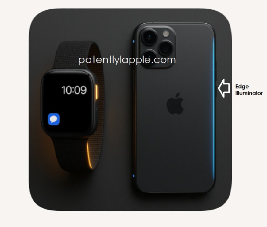 避免频繁点亮 iPhone、Apple Watch 屏幕，苹果边缘照明专利曝光